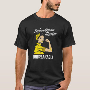 Endometriose Warrior Unzerbrechliche Endometriose  T-Shirt