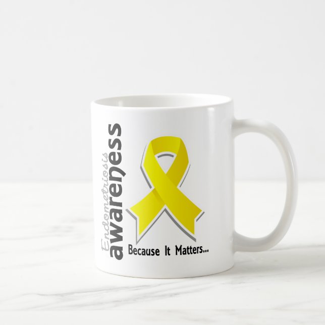 Endometriosis-Bewusstsein 5 Tasse (Rechts)