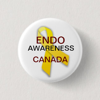 Endometriosis-Bewusstsein Button