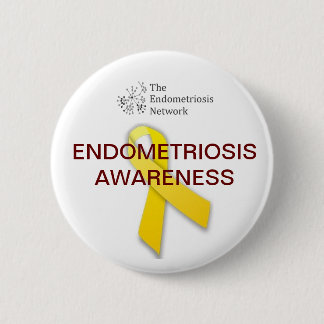 Endometriosis-Bewusstsein Button