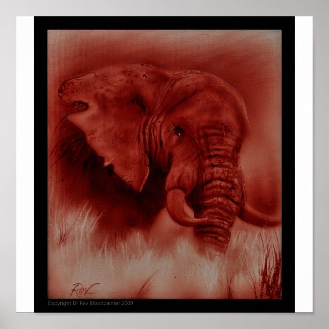 Endone Elephant Poster (Vorne)