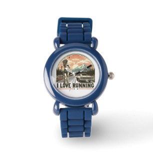 Endorphin Rush: Ich laufe Liebe Armbanduhr