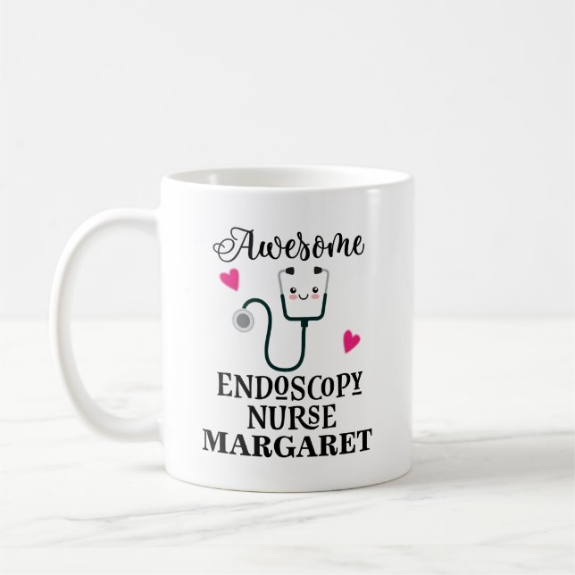 Endoscopy Nurse Appreciation Week Gift Kaffeetasse (Links)