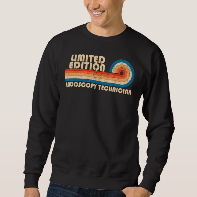 ENDOSCOPY TECHNICIAN Funny Job Title Profession Bi Sweatshirt (Vorderseite)
