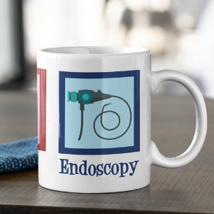 Endoskopie der Friedenslösung Kaffeetasse