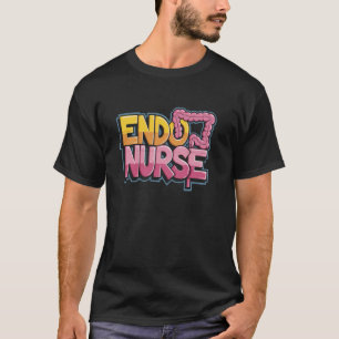 Endoskopie-Krankenschwester-Angebot für Gastroente T-Shirt