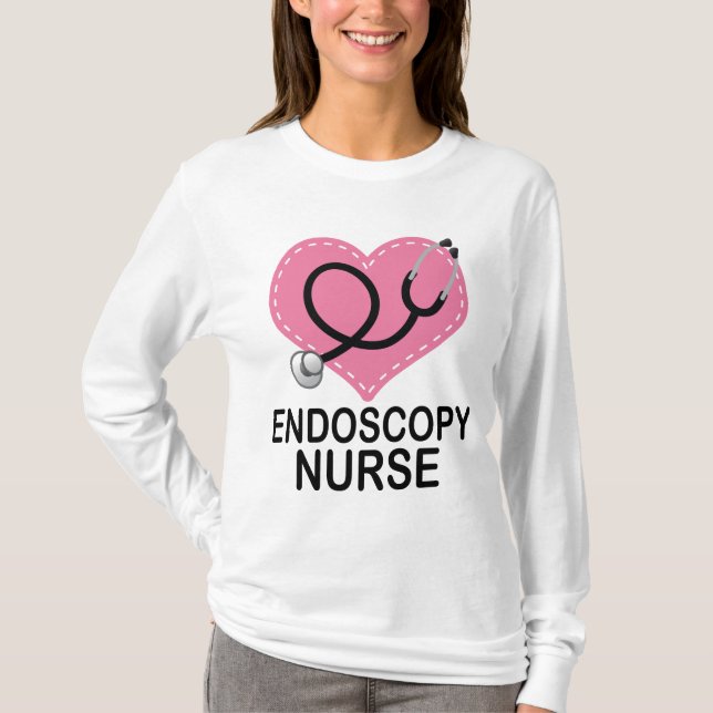 Endoskopie-Krankenschwester-Berufs-Geschenk-T - T-Shirt (Vorderseite)
