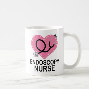 Endoskopie-Krankenschwester-niedliches Kaffeetasse