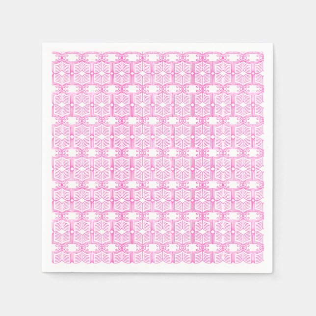 Endpaper-Buchmuster Serviette (Vorderseite)