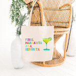 Endspiel Margarita als Senorita Bachelorette Fiest Tragetasche<br><div class="desc">Mit dem Finale der Margarita Senorita Bachelorette Fiesta Tote Bag, dem perfekten Zubehör für Ihre letzte Flug vor dem Ring! Diese lebendige und stilvolle Tasche begleitet Sie auf allen Junggeselinnen-Abschied-Abenteuern, von Strandausflügen bis hin zu Bar. Mit einem bunten und lustigen "Final Margarita" Design, ist diese Tasche sicher, um alle ins...</div>