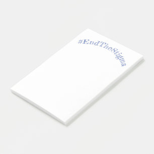#EndTheStigma Korman Productions YouTube Channel Post-it Klebezettel