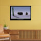 "ENDURANCE" Musk Oxen & Totem Pole Art Poster (Living Room 2)