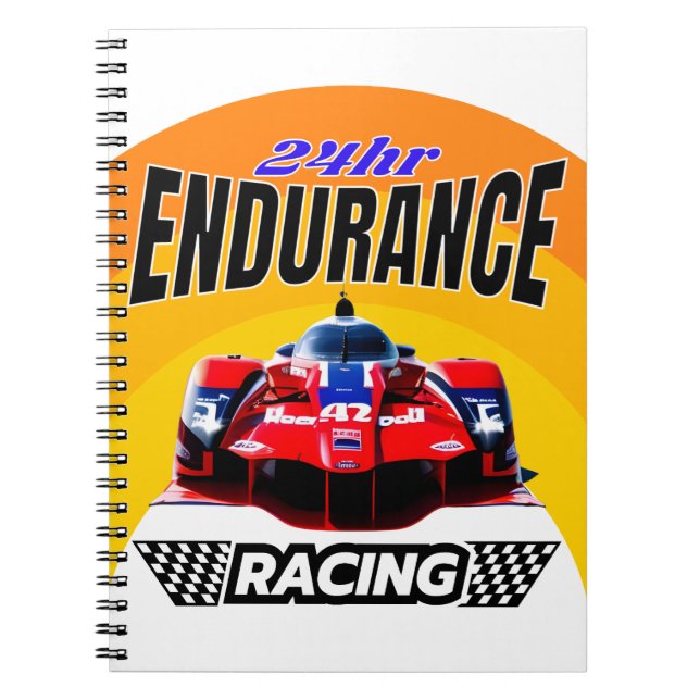 ENDURANCE RACING NOTIZBLOCK (Vorderseite)