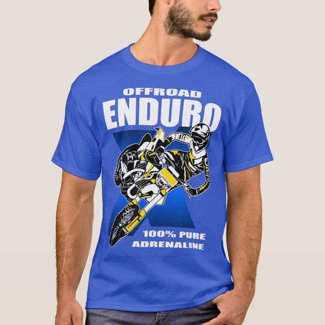 Enduro Etreme Offroad Motocross Racing T-Shirt (Vorderseite)