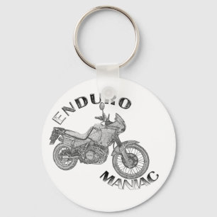 Enduro Maniac - Biker Schlüsselanhänger