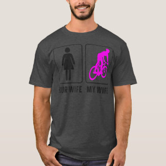 Enduro MTB Mountain Bike Reiten Ehefrau Husb T-Shirt