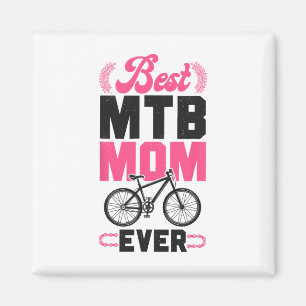 Enduro Mtb Mountainbike Fahren Bergab Mama Mutter Magnet