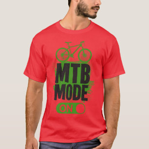 Enduro MTB Mountainbike Fahren Bergab Vintage M T-Shirt