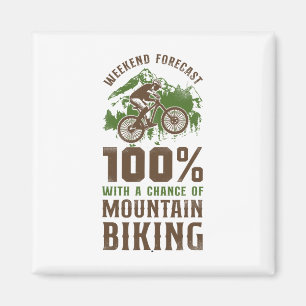 Enduro Mtb Mountainbike Fahren Bergab Vintage W Magnet