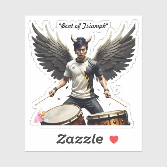 "Energetic Esports Harmony" Aufkleber (Blatt)