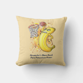 Energetic Slam Dunk Banana - Fruitarian Power 🍌 Kissen