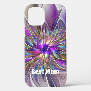 Energetische, Abstrakte Fraktal Blume Beste Mama Case-Mate iPhone Hülle