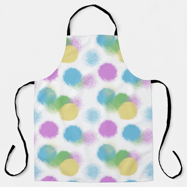 Energetische Candy Color Abstrakte Schürze (Vorderseite)