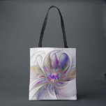 Energetische, farbenfrohe Abstrakte Fraktal Kunst<br><div class="desc">Eine bunte,  kraftvolle Fantasy-Blume,  einzigartiges Blumenmuseum Art.Design für Ihre Schultertasche und mehr.</div>