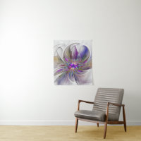 Energetische, farbenfrohe Abstrakte Fraktal Kunst