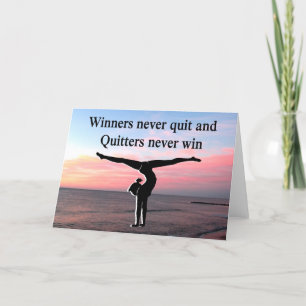 ENERGETISCHES GYMNNAST KARTE