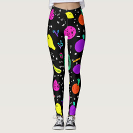 Energetisches Neon Frucht Dance Leggings
