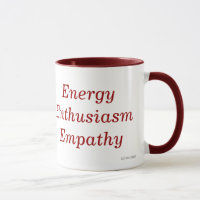 Energie-Begeisterungs-Empathie-Tasse