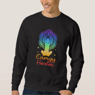 Energie-Chakra-Holistisches-Heilungs-Hände Energie Sweatshirt