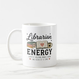Energie der Bibliothekare: Stilles Fördern des Wac Kaffeetasse