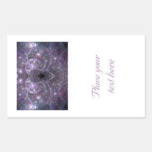 Energie der Liebe Rechteckiger Aufkleber