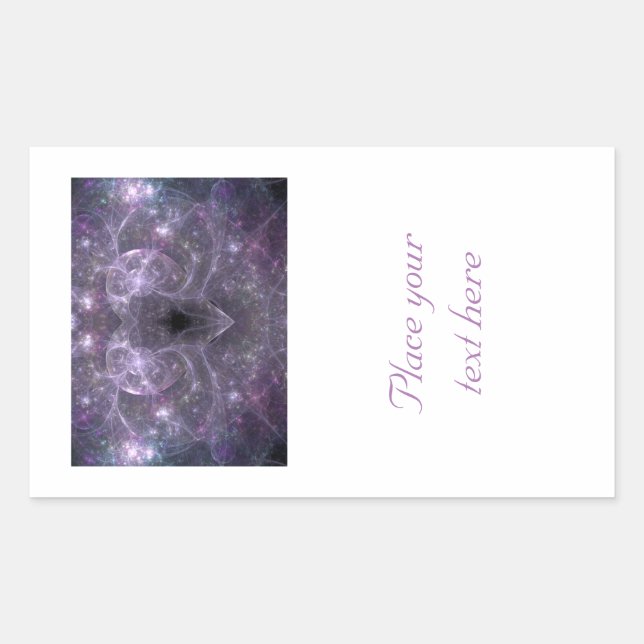 Energie der Liebe Rechteckiger Aufkleber (Vorderseite)