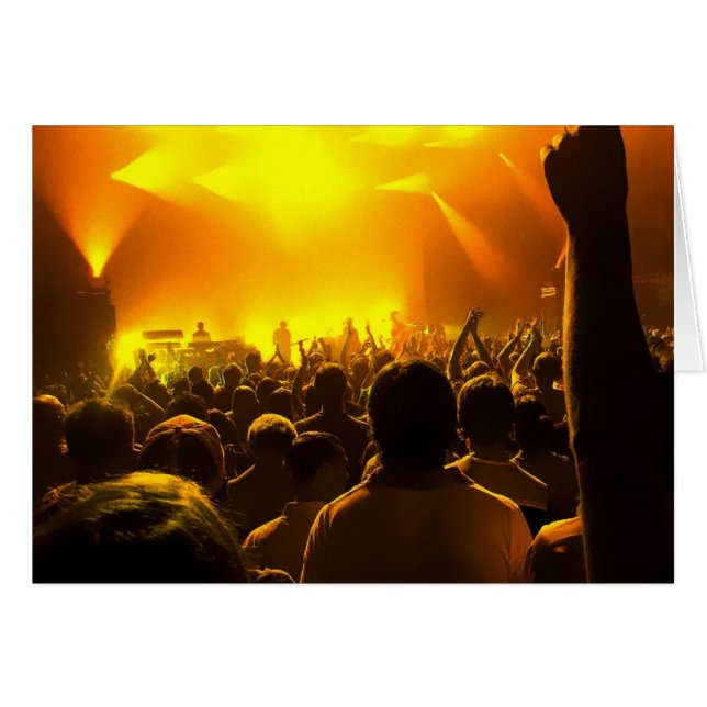 Energie der Musik-Karte (Vorderseite (Horizontal))