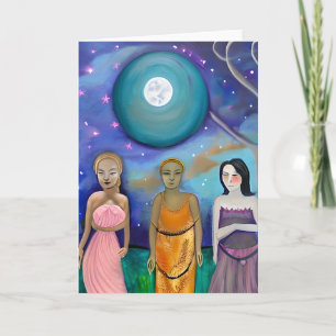 Energie des Mondes Himmelskunst Karte