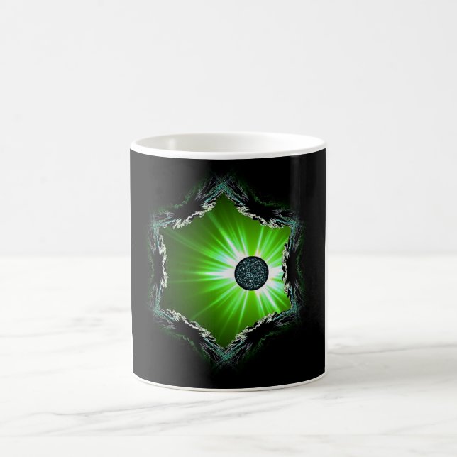 Energie durch das Fraktal-Portal Kaffeetasse (Mittel)