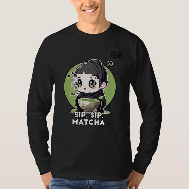 Energie für Ihren Tag mit Matcha Green Tee (Vorderseite)