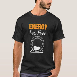 Energie für kostenloses Fit und gesund T-Shirt