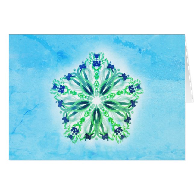 *~* Energie-heilender Türkis u. (Vorderseite (Horizontal))