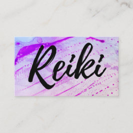*~* Energie-Heiler Reiki Praktiker Reiki Meister Visitenkarte