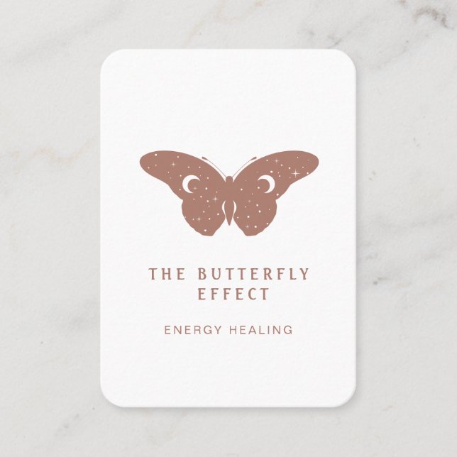 Energie Heiler Reiki Spirituell Visitenkarte (Vorderseite)