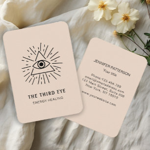 Energie Heiler Reiki Spirituell Visitenkarte