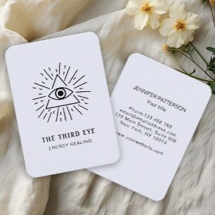 Energie Heiler Reiki Spirituell Visitenkarte