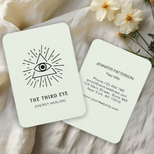 Energie Heiler Reiki Spirituell Visitenkarte