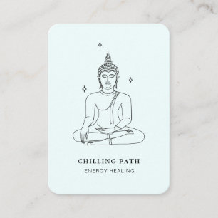 Energie Heiler Reiki Spirituelle Business Card Visitenkarte