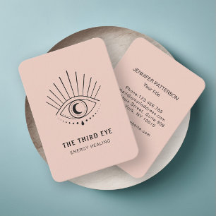 Energie Heiler Reiki Spirituelle Business Card Visitenkarte