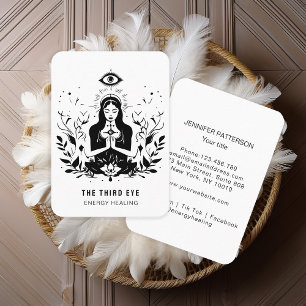 Energie Heiler Reiki Spirituelle Business Card Visitenkarte